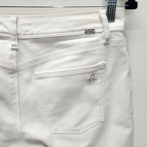 DL1961 Angel Mid Rise Skinny Ankle Jeans Womens 28 White Everyday Casual Denim - Picture 8 of 14